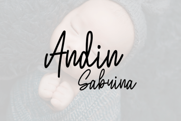 Andin Sabrina Font: Editorial Elegance for Modern Layouts