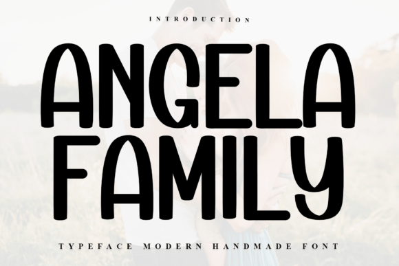 Angela Family Font: Elevate Digital Marketing Visuals