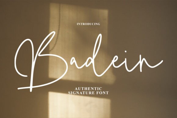 Badein: A Designer’s Take on Modern Script