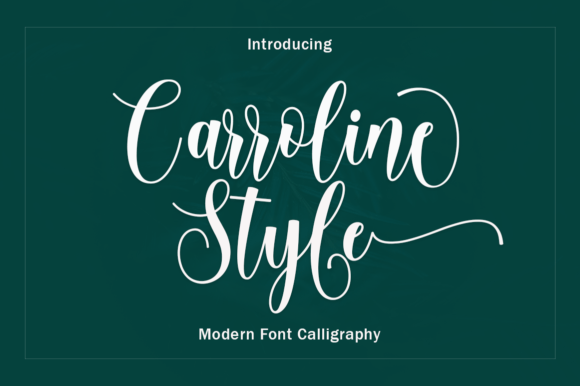Carroline Style Font: A Designer’s Branding Test