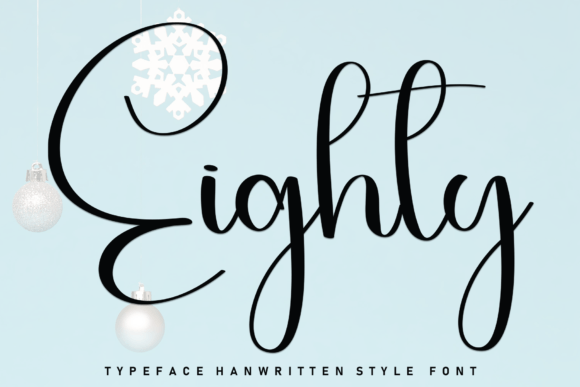 Eighty Font: Elevate Digital Campaigns with Handwritten Style