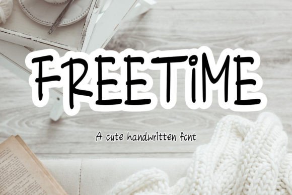 Free Time Font: Elevating Digital Design with Handwritten Elegance