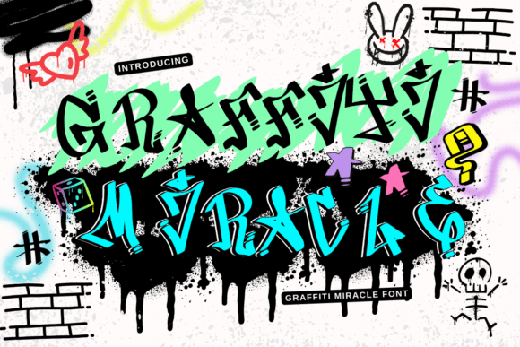 Graffiti Miracle Font: Elevating Urban Web Design