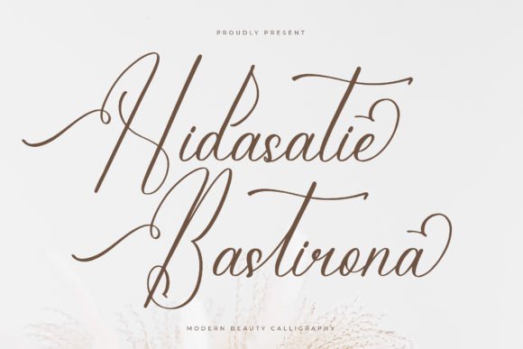 Hidasatie Bastirona: A Luxury Script Font for Branding