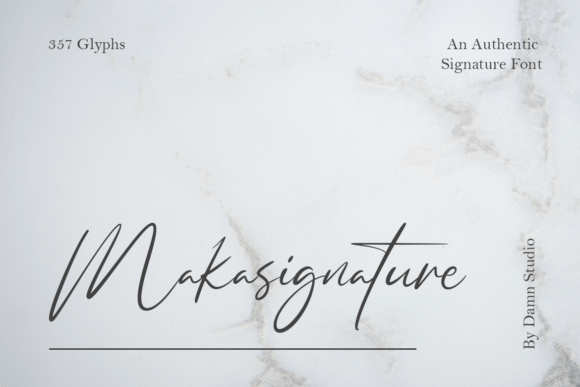 Makasignature Font: Elevating Brand Identity Design