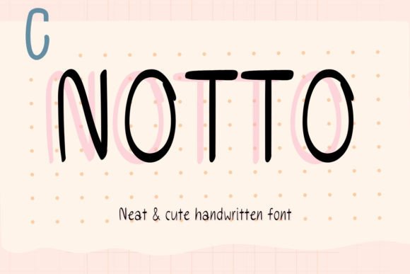 Notto Font: Elevating Editorial Design with Modern Handwriting