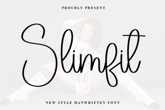 Slimfit Font: A Handwritten Typeface for Elegant Branding