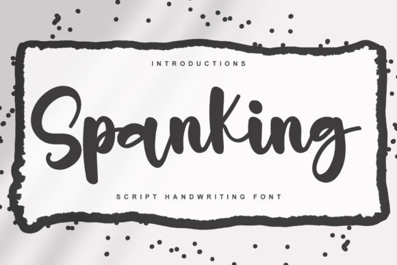 Spanking Font: Adding Handwritten Charm to Editorial Design