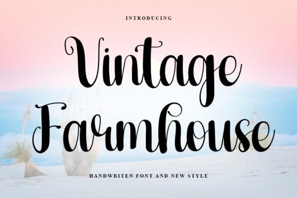 Vintage Farmhouse Font: A Designer’s Branding Test