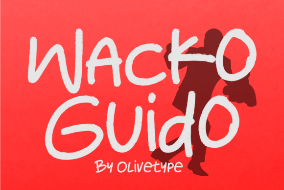 Wacko Guido Font: Bold Handwritten Style for Campaigns