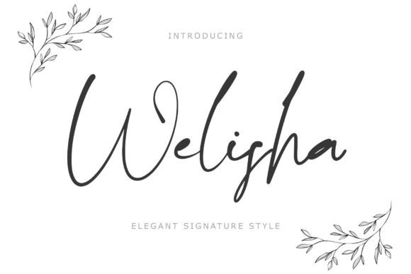 Welisha Font: Adding Warmth to Small Business Branding